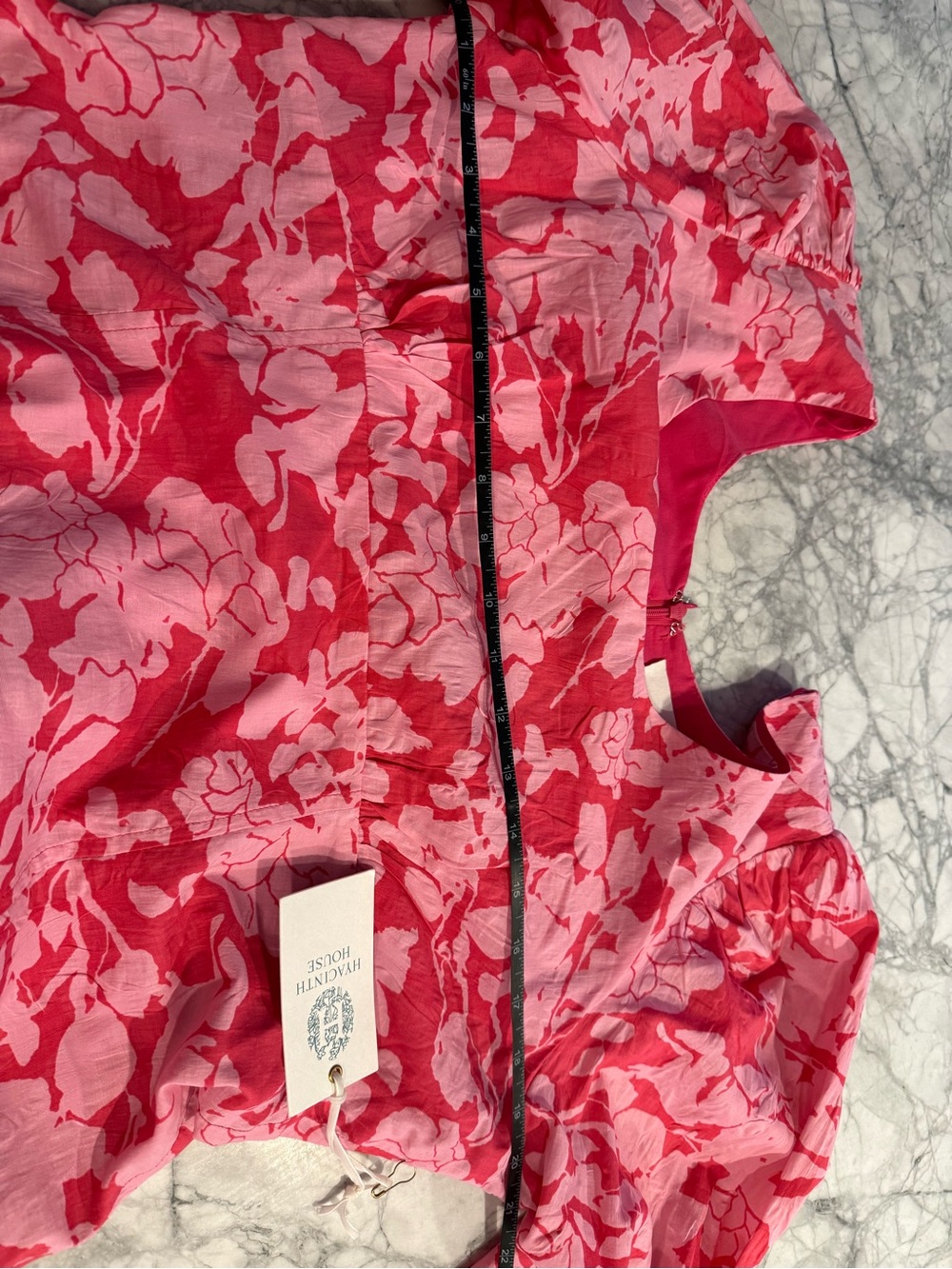 NWT Hyacinth House Pink Floral Shift Dress - Size Large - Picture 6 of 6